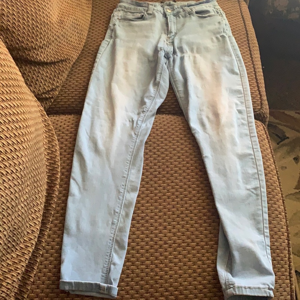 Wax women’s jeans.